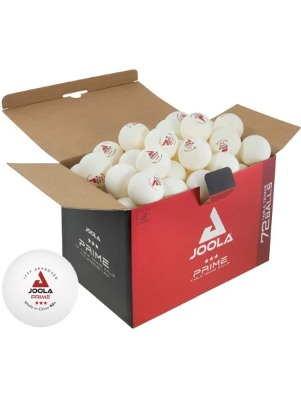 JOOLA PRIME 72KS MÍČKŮ NA STOLNÍ TENIS BÍLÝCH JOOLA PRIME 72KS MÍČKŮ NA STOLNÍ TENIS BÍLÝCH