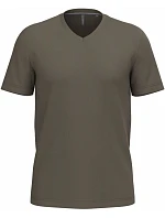 K 357 Pánské tričko s výstřihem do V model 22507598 dark khaki - Kariban K 357 Pánské tričko s výstřihem do V model 22507598 dark khaki - Kariban