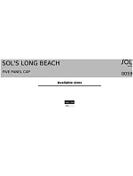 SOL'S Long Beach 5 panelová sandwich kšiltovka 25.0594 black SOL'S Long Beach 5 panelová sandwich kšiltovka 25.0594 black