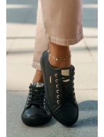 Dámské Tenisky Z Eko Kůže Big Star model 21693148 Černé - Big Star Shoes