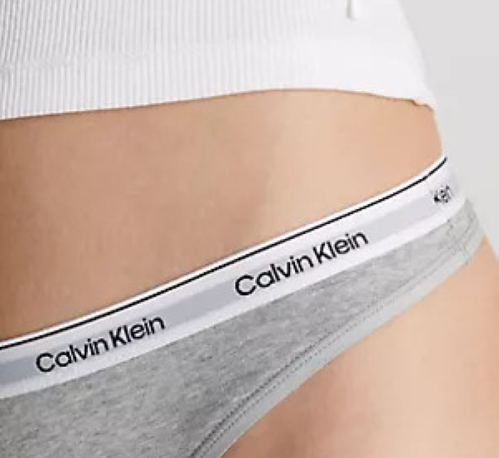 Spodní prádlo Dámské kalhotky THONG 000QD5043EP7A - Calvin Klein
