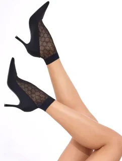 DÁMSKÉ KOSTKOVANÉ PONOŽKY 12508