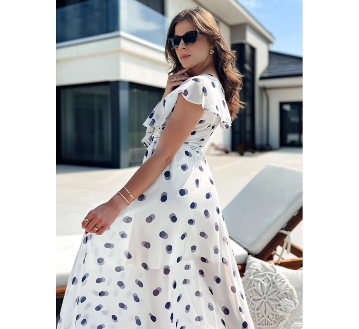 maxi šaty světle šedé Dstreet model 21978071 - FashionStreet