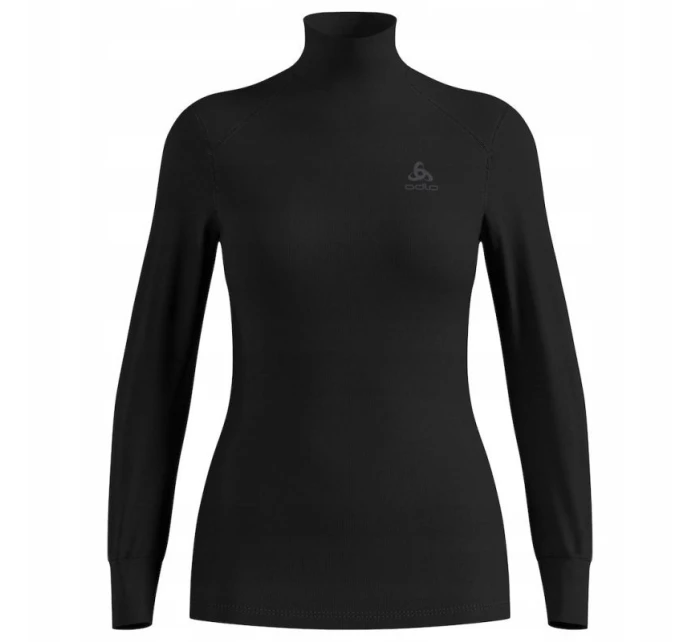 Dámské tričko BL TOP s model 21476585 výstřihem l/s ACTIVE WARM ECO velikost M Black - ODLO