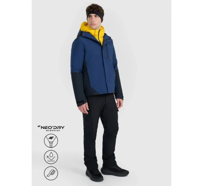 Pánská trekingová bunda s membránou 10000 model 21814943 pánské - 4F Pánská trekingová bunda s membránou 10000 model 21814943 pánské - 4F