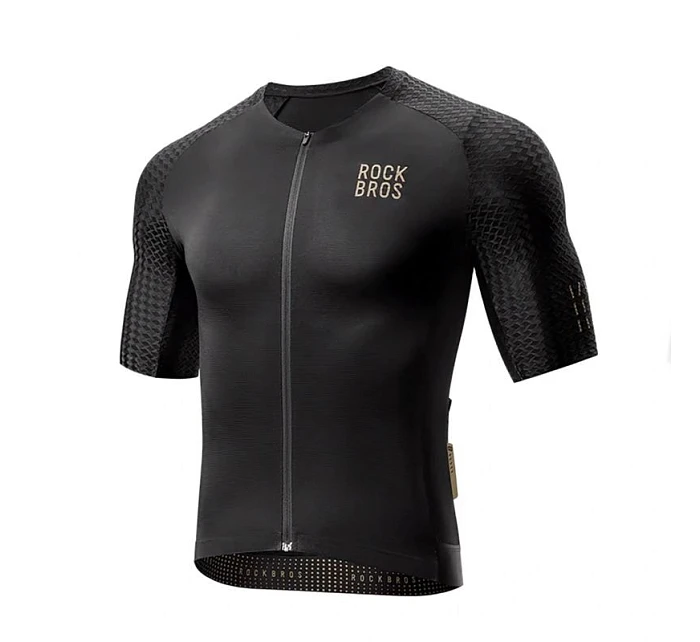 Cyklistický dres Diamond s krátkým rukávem velikost  černý model 22114117 - Rockbros