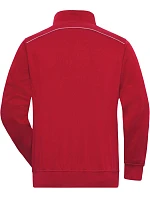 Daiber JN 895 Pracovní mikina s 1/4 zipem - Solid 02.0895 red Daiber JN 895 Pracovní mikina s 1/4 zipem - Solid 02.0895 red