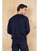NEOBLU Sullivan Men Pánský svetr s výstřihem do V 24.3987 deep black NEOBLU Sullivan Men Pánský svetr s výstřihem do V 24.3987 deep black