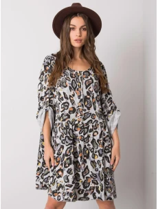 Šaty DHJ SK 21464.99 světle šedá