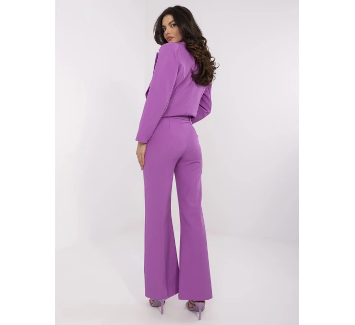 Kalhoty DHJ SP 18737.08 fialové Kalhoty DHJ SP 18737.08 fialové