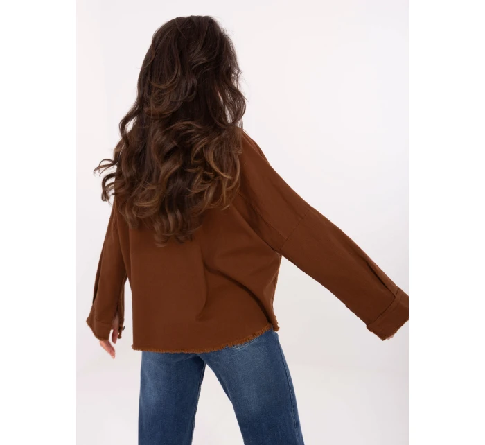 Koszula IT KS model 21302323 brązowy - FPrice