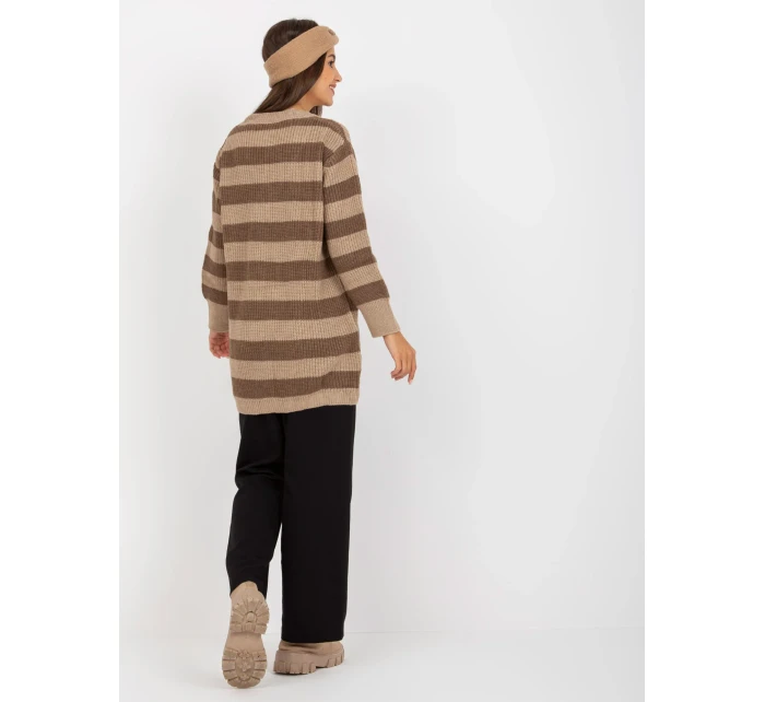 Dámský svetr LC SW 8030 tmavě lila Dámský svetr LC SW 8030 tmavě lila