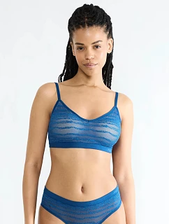 sloggi FREE Evolve PU Lace - BLUE - SLOGGI BLUE - SLOGGI