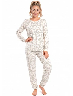 Pyžamo  Long dlouhé rukávy, velikosti S–2XL model 22373913 - Donna