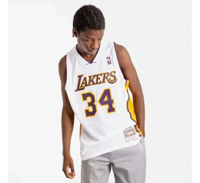 Mitchell & Ness Los Angeles Lakers NBA Shaquille O'Neal M tričko SMJY4442-LAL02SONWHIT pánské