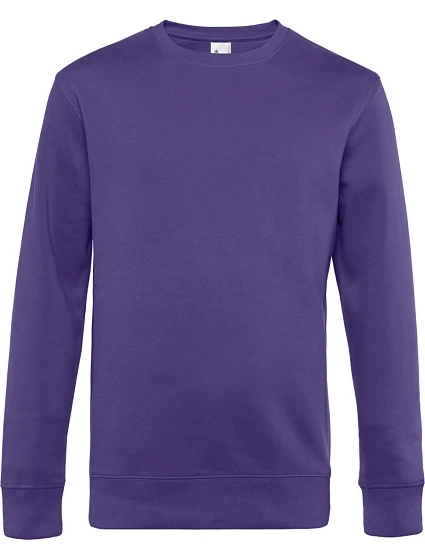 B&C KING Crew Neck_° Pánská mikina 01.U01K radiant purple B&C KING Crew Neck_° Pánská mikina 01.U01K radiant purple