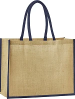 Westford Mill W 470 Jutová nákupní taška "Classic" 50.0470 natural/navy