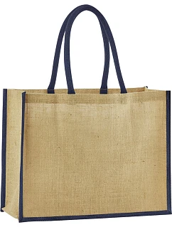 Westford Mill W 470 Jutová nákupní taška "Classic" 50.0470 natural/navy