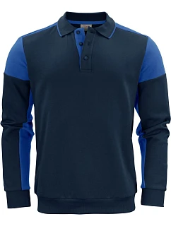 Printer Prime Polosweater Polo mikina 61.2060 navy/cobalt
