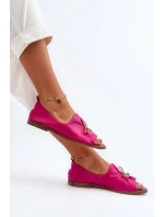 Dámské kožené baleríny model 21652447 - Zazoo