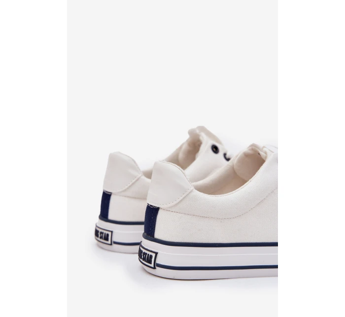 Nízké Pánské Tenisky Big Star NN174017 Bílé