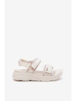 Dámské Sportovní Sandály Na Platformě Big Star model 21693771 Béžové - Big Star Shoes Dámské Sportovní Sandály Na Platformě Big Star model 21693771 Béžové - Big Star Shoes