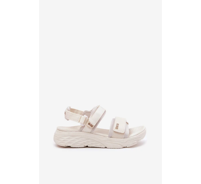 Dámské Sportovní Sandály Na Platformě Big Star model 21693771 Béžové - Big Star Shoes Dámské Sportovní Sandály Na Platformě Big Star model 21693771 Béžové - Big Star Shoes