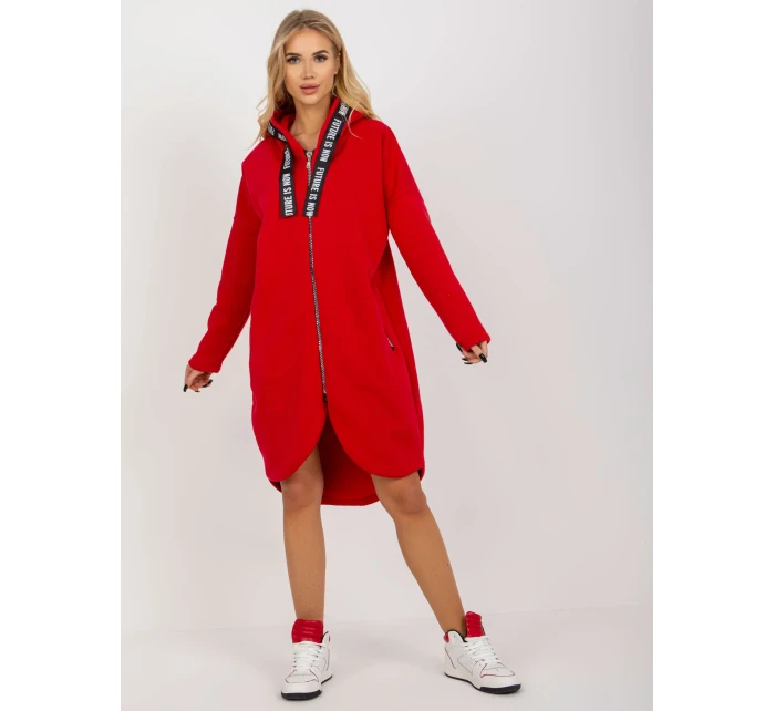 Mikina RV BL 6683.00P červená