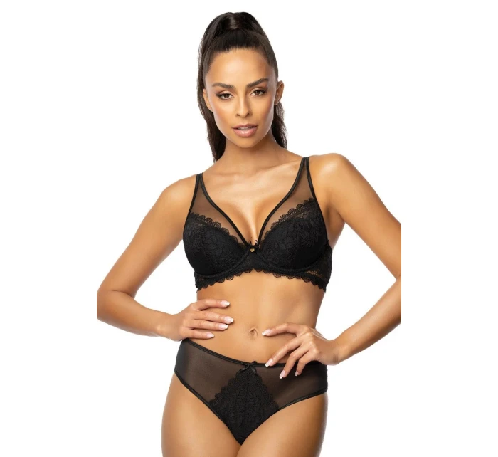 Dámská push-up podprsenka Estelle M-0198/11 Černá - MAT