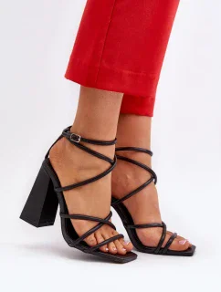 Sandály na podpatku  model 193936 Step in style