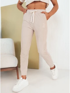 Dámské tepláky BEAR béžové FashionStreet UY2071