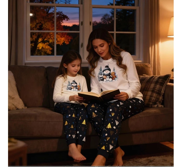 Dětské dívčí pyžamo  Day Christmas 86128 model 21413669 - Cornette