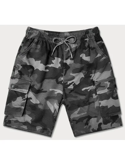 Světle šedé pánské kraťasy model 18409848 - J.STYLE