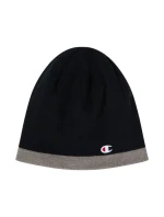 Oboustranná čepice černá a šedá model 21813887 KK001 - CHAMPION Oboustranná čepice černá a šedá model 21813887 KK001 - CHAMPION