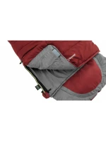 Dětský spací pytel Outwell Contour Junior (140 cm) - červený/šedý