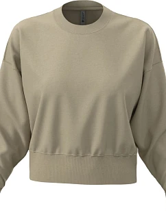 Next Level Apparel N 9087 Těžká dámská oversize mikina 08.9087 tan