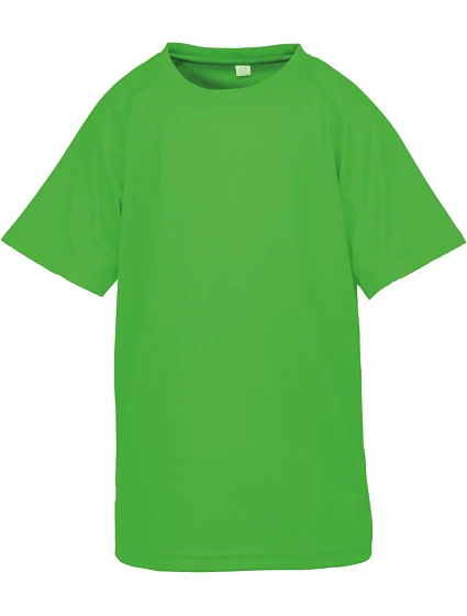Spiro S 287J Dětské sportovní tričko "Aircool" 29.287J flo green Spiro S 287J Dětské sportovní tričko "Aircool" 29.287J flo green