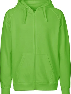 O Pánská mikina s kapucí z bio bavlny lime model 22505210 - Neutral