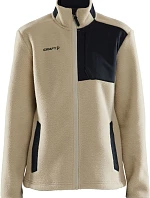 Craft Corporate ADV Pile Fleece Jacket W Dámská fleecová bunda Sherpa 81.2221 ecru/black