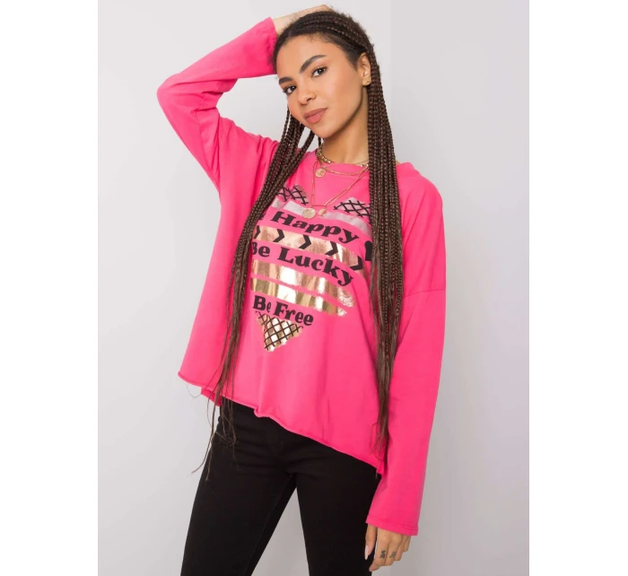 Halenka DHJ BZ model 17416246 tmavě růžová - FPrice