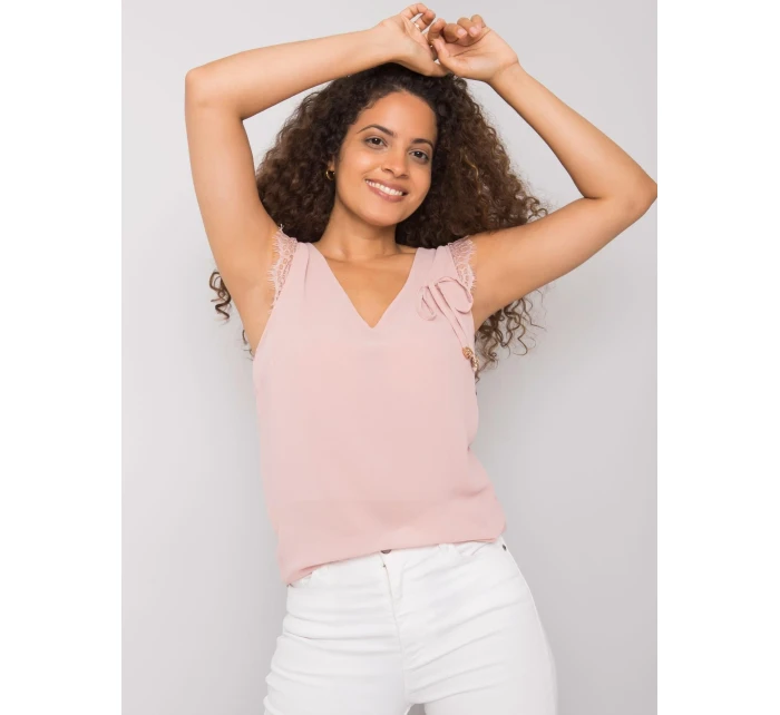 Dámský top DHJ TP 13317.25P světle růžová