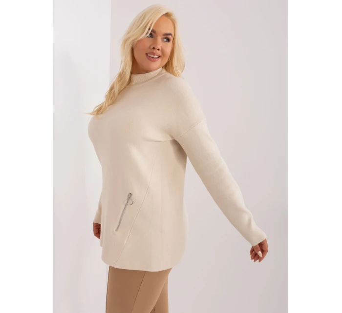 PM SW PM717 Svetr.20 světle béžová