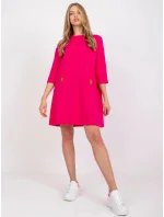 Dámské šaty RV SK 6274.36P Fuchsiová - FPrice