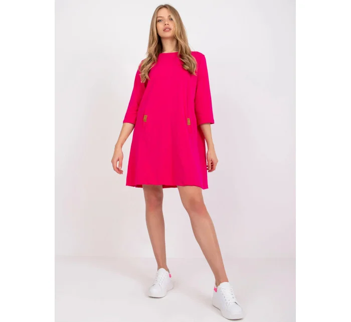 Dámské šaty RV SK 6274.36P Fuchsiová - FPrice