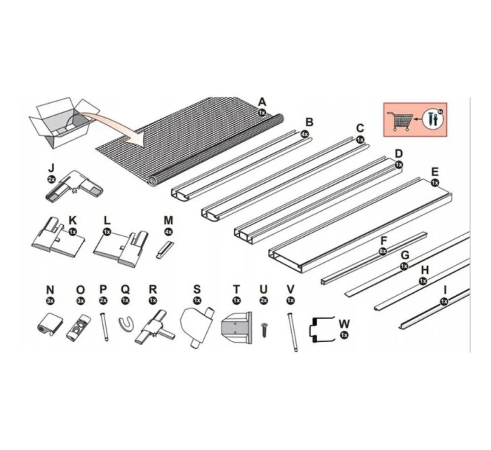 ALU BIAŁA BASIC PLUS model 21831705
