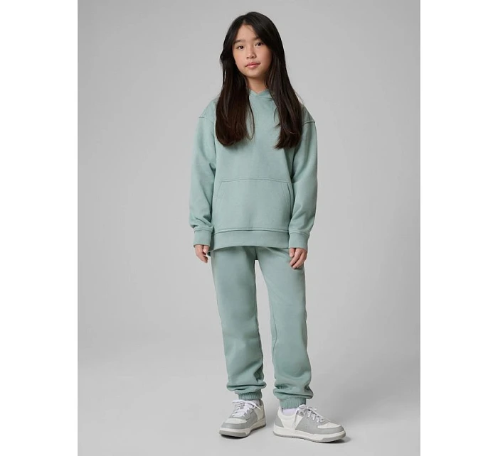 Dívčí volná mikina s kapucí 4F 4FJRSS26TSWSF2716-47S