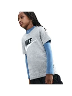 Dětské tričko Nike Sportswear, šedé, FZ5178 064