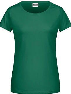 8007 Dámské tričko z bio bavlny  green model 22415419 - Daiber
