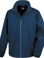 Result R 231M Pánská 2-vrstvá softshell bunda "Printable" 30.231M navy/navy