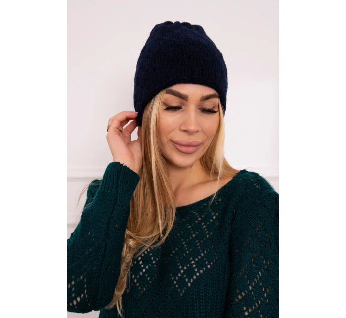 Čepice Agata K222 námořnická modrá Čepice Agata K222 námořnická modrá